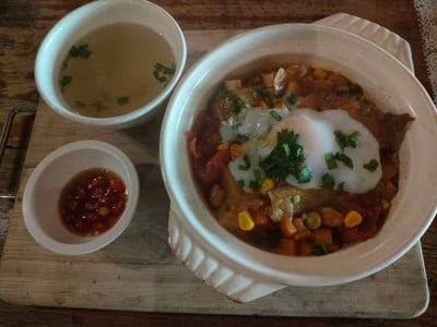 ข้าวอบสตูว์ไข่ออนเซน
