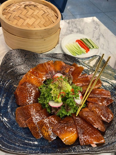 เป็ดปักกิ่ง แบบมีเนื้อ