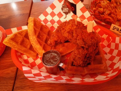 Hot Chicken & Waffles
