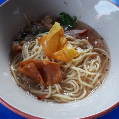 เมนูของร้าน ผัดไทยตรอกบ้านจีน