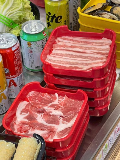 เมนูของร้าน โชคดี หม้อไฟ 幸福火锅 - Xìng Fú Huoguo หม่าล่าสายพาน