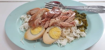 เมนูของร้าน ขาหมูประชาชื่น ปากซอยประชาชื่น26