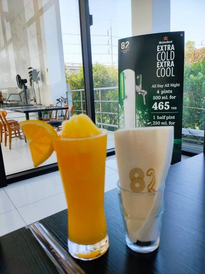 น้ำส้มปั่น