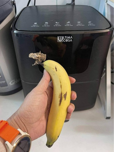 วิธีทำ Banana honey almond black sesame by air fryer วิธีทำ Banana honey almond black sesame by air fryer