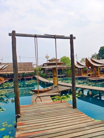 บรรยากาศ แซ่บนัว ครัวบ้านนาศาลายา