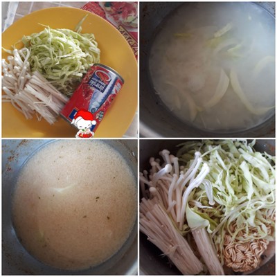 วิธีทำ บะหมี่กึ่งฯ ต้มยำปลากระป๋อง วิธีทำ บะหมี่กึ่งฯ ต้มยำปลากระป๋อง