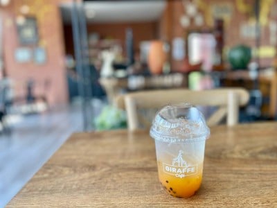 🍋 Passion Soda. (Price 75 Baht.)