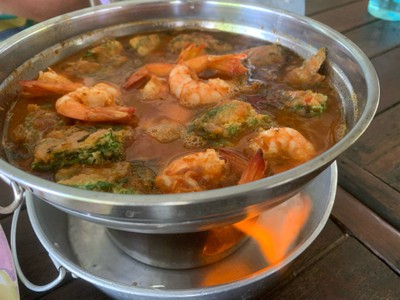 แกงส้มชะอมกุ้ง