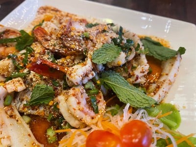 เมนูของร้าน มหาสมุทรคาเฟ่