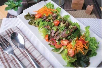 เมนูของร้าน Salad Factory The Crystal