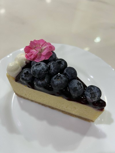 บลูเบอร์รี่นิวยอร์กชีสเค้ก