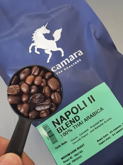 เมล็ดกาแฟ Napoli II blend ขนาด 250 กรัม