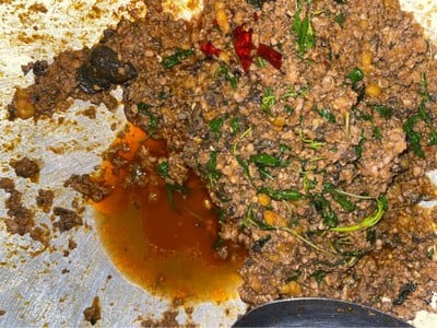 ผัดเผ็ดกบ ผัดเผ็ดกบ