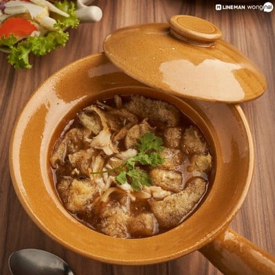 ซุปกระเพาะปลาน้ำแดง