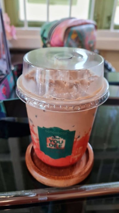 สตอเบอรี่ มอคค่าเย็น