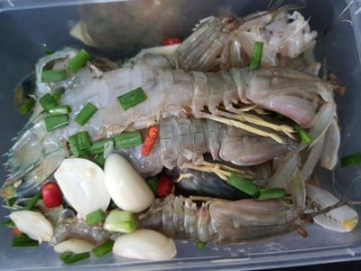 กั้งเนื้อดอง