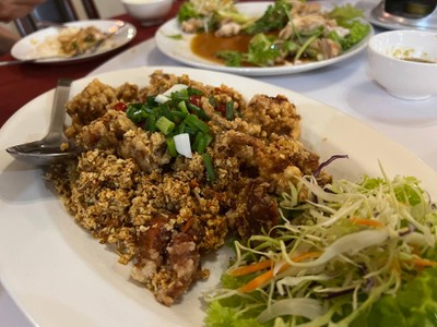 ปูนิ่มผัดพริกเกลือ