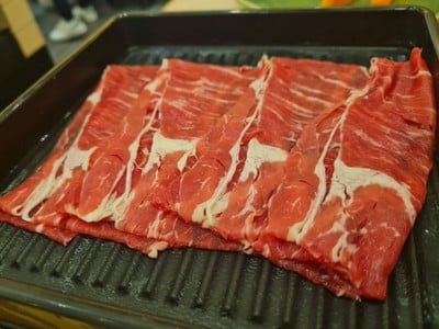 เนื้อวัวพรีเมียมส่วนสันคอ