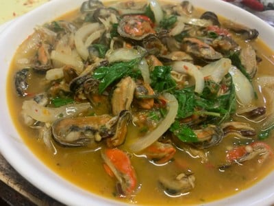 วิธีทำ ผัดกระเพราหอยแมลงภู่