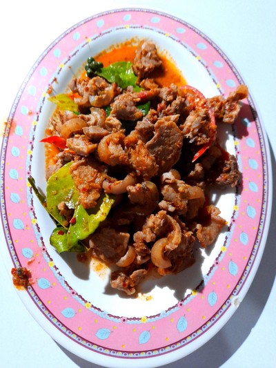 ผัดเผ็ดหมูป่า