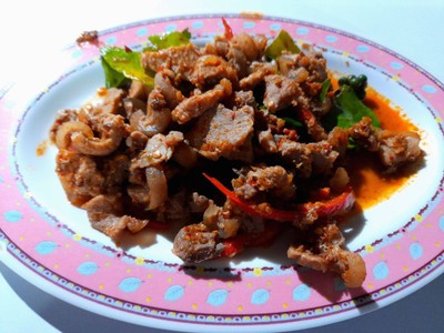 ผัดเผ็ดหมูป่า