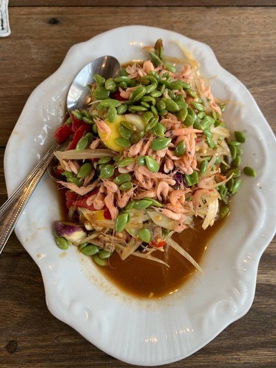 ส้มตำปู ปลาร้า