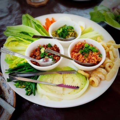 น้ำพริก 3 อย่าง