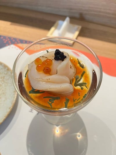 เมนูของร้าน OJI Omakase Amanta Hotel & Residence Sathon