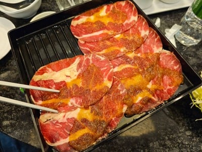 เมนูของร้าน Bar-B-Q Plaza เซ็นทรัล บางนา ชั้น 6