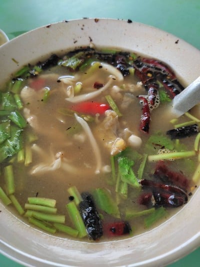 ต้มยำปลาบึก