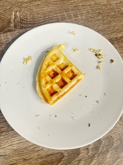 วาฟเฟิล 3ชิ้น