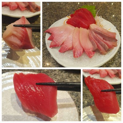 ทูน่าอากามิซาชิมิ