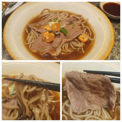 โซบะในน้ำซุปทรัฟเฟิล