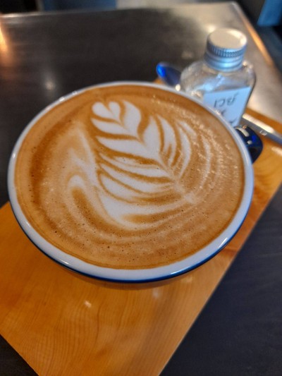 ลาเต้ร้อน