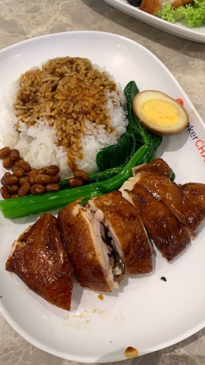 Soya Sauce Chicken Rice
