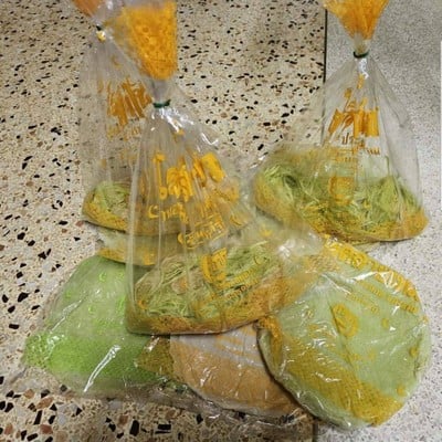 โรตีสายไหม ชุดกลาง