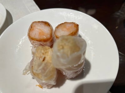 ก๋วยเตี๋ยวหลอดไส้ปอเปี๊ยะกุ้ง