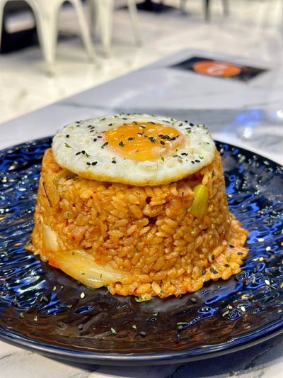 ข้าวผัดกิมจิ