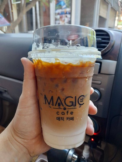 ลาเต้เย็น