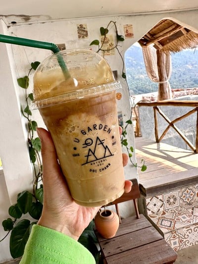 กาแฟแมคคาเดเมียปั่น