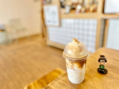 🥥 Minato Coconut Cof Frappe. (Price 85 Baht.)