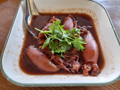 หมึกไข่ต้มหวาน