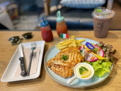 🐔 Chicken Steak. (Price 120 Baht.)