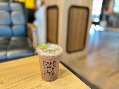 🍫 Iced Mint Cocoa. (Price 80 Baht.)