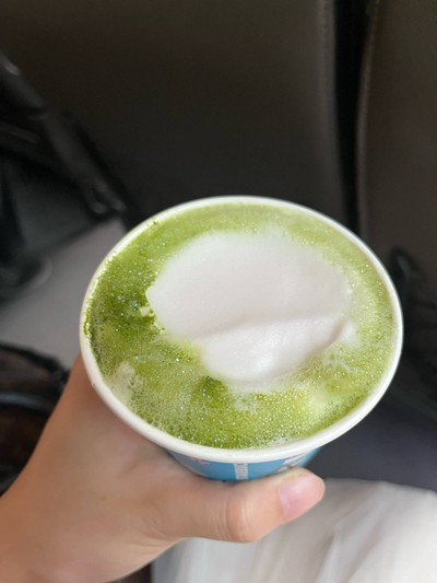Strawberry Pie Pure Matcha Latte