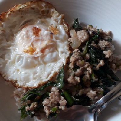 วิธีทำ ผัดกระเพราหมูสับ 🍳🥘🐷