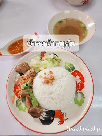 ข้าวหน้าหมูตุ๋น
