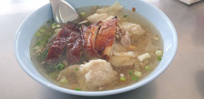 เกี๊ยวน้ำเป็ดย่าง