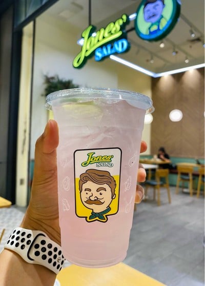 เมนูของร้าน Jones' Salad The Market Bangkok