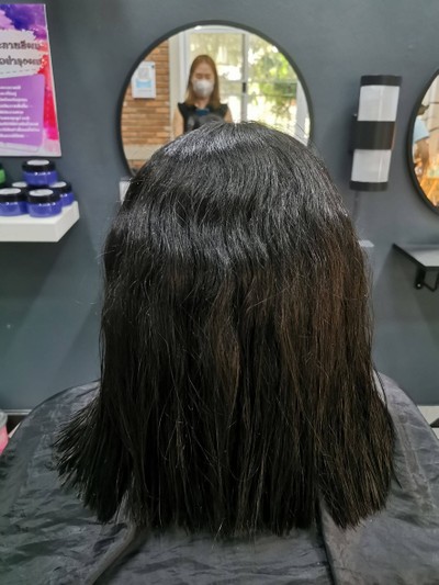 ก่อนยืดผม